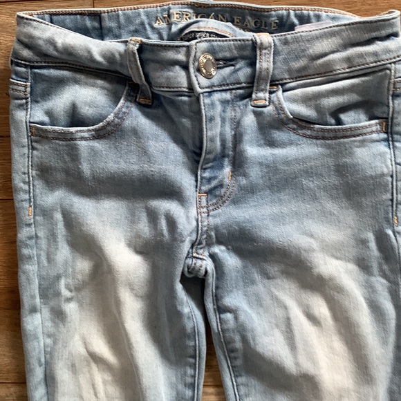 American Eagle sz 0 two pair bundle jegging jeans euc - Picture 7 of 11
